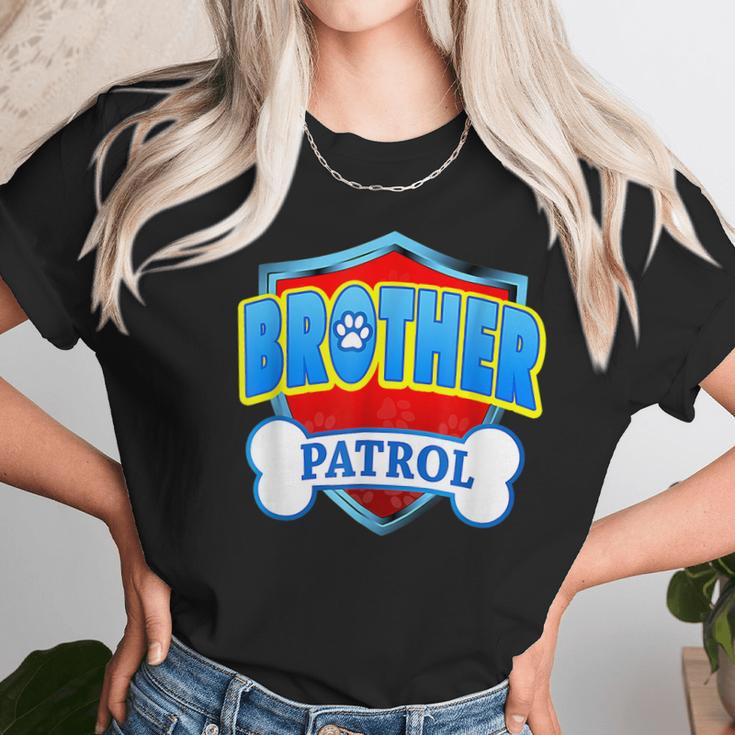 Funny Brother Patrol - Dog Mom Dad For Men Women Women T-Shirt Gifts for Women