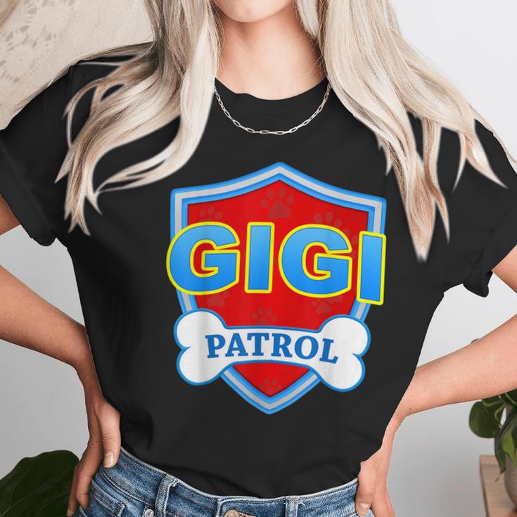 Funny Gigi Patrol - Dog Mom Dad For Men Women Gift Women T-Shirt Gifts for Women