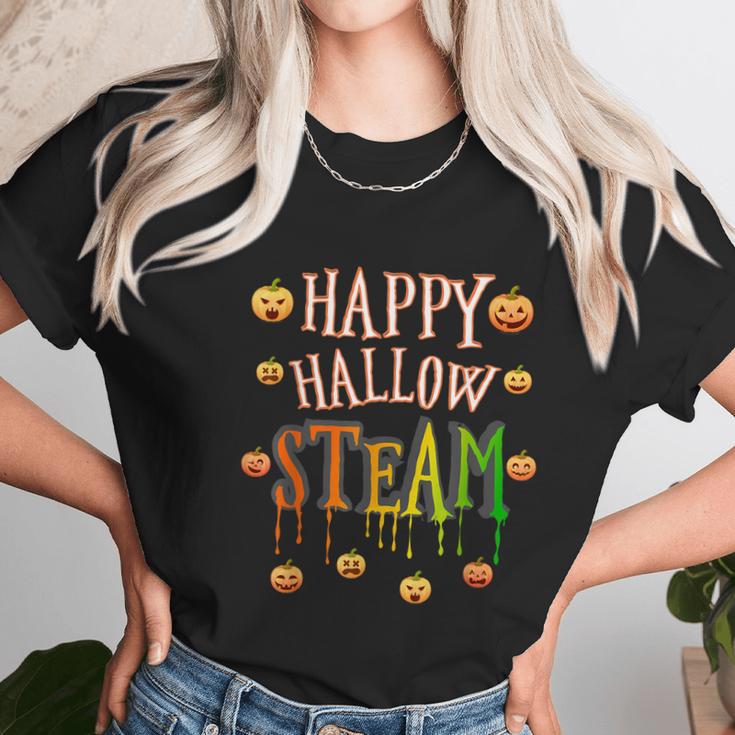 Funny Hallow Steam Halloween For Teachers And Students Women T-Shirt Gifts for Women