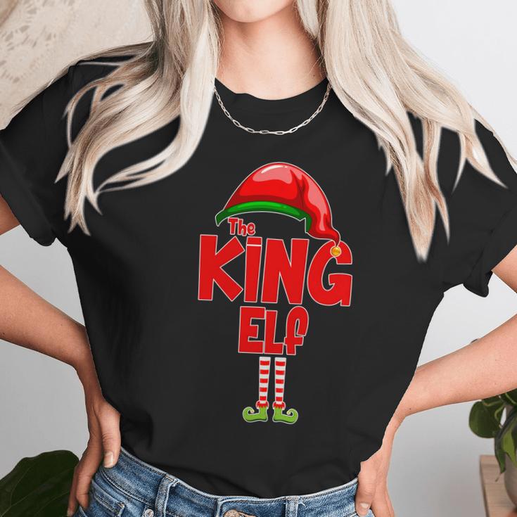 The King Elf Christmas Women T-Shirt Gifts for Women