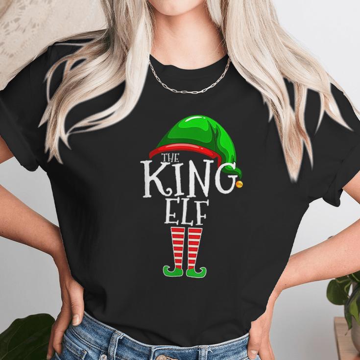 The King Elf Family Matching Group Christmas Women T-Shirt Gifts for Women