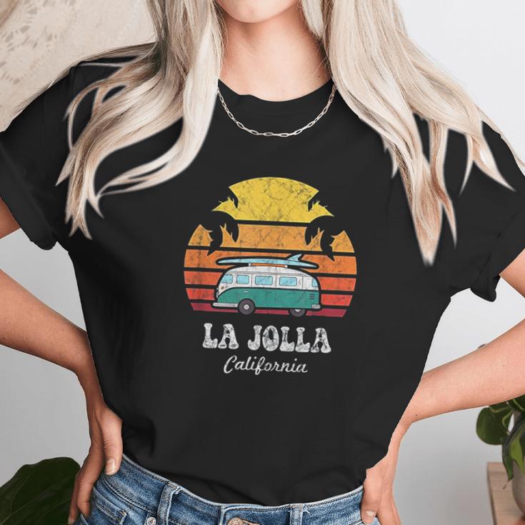 La Jolla Souvenir Retro California Men Women Women T-Shirt Gifts for Women