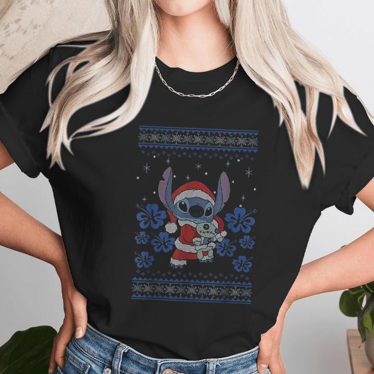 Lilo And Stitch Christmas Stitch Style Women T-Shirt Gifts for Women