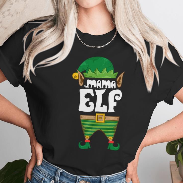 Mama Elf Christmas Mothers Day Goblin Lover Cute Gift Women T-Shirt Gifts for Women