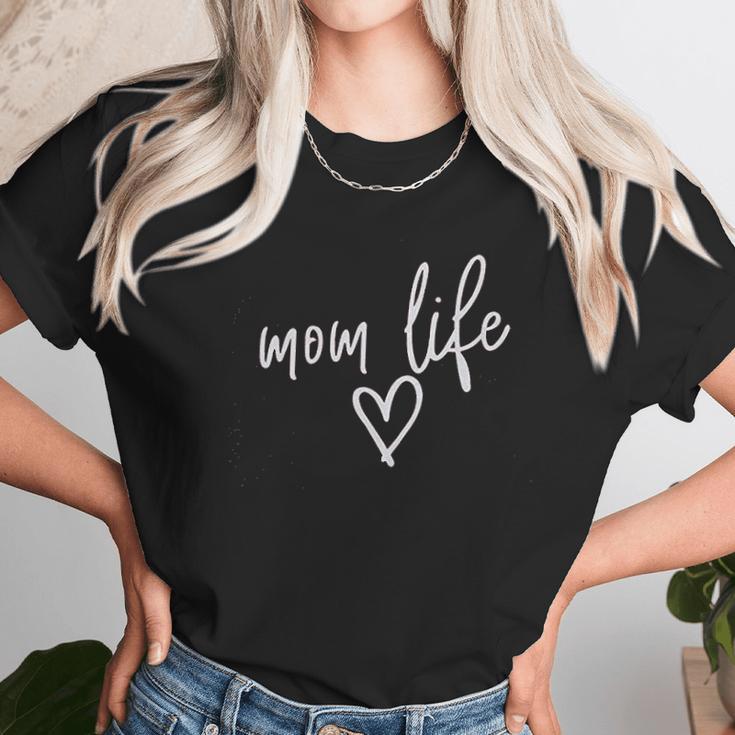 Mom Life Tired Mom Blessed Mama Women T-Shirt Gifts for Women