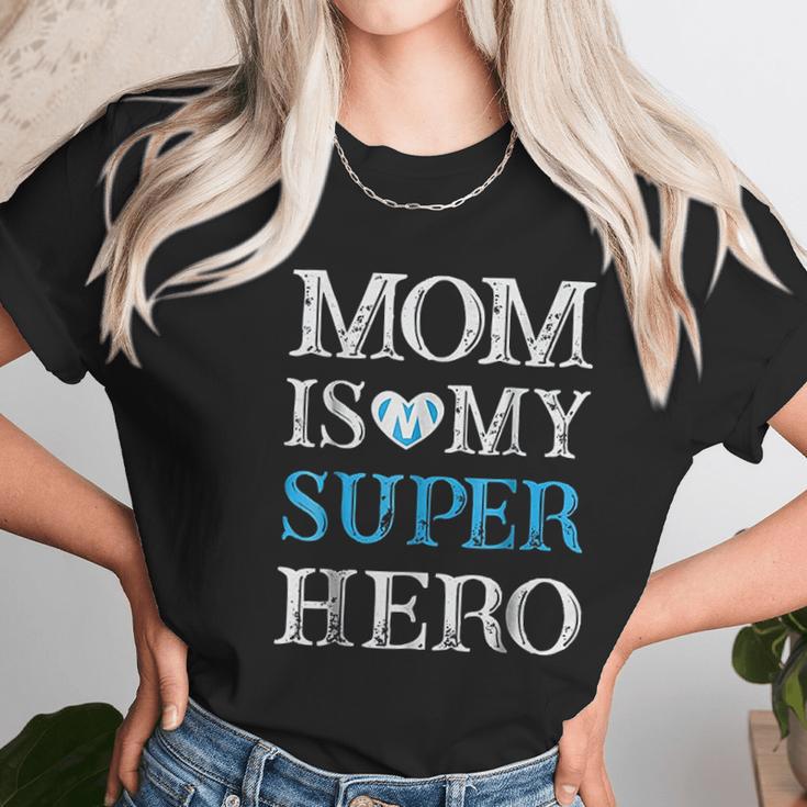 Mom Is My Superhero Mothers Day Women T-Shirt Gifts for Women