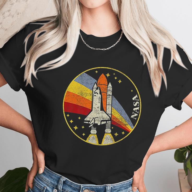 Nasa Rainbow Women T-Shirt Gifts for Women