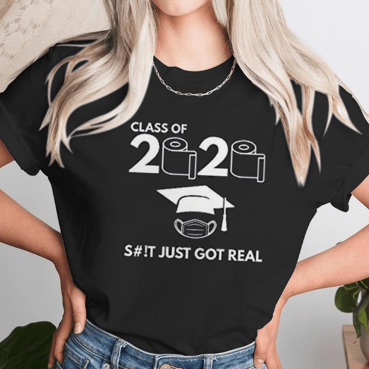 Pandemic Class Of 2020 Self Graduation Women Women T-Shirt Gifts for Women