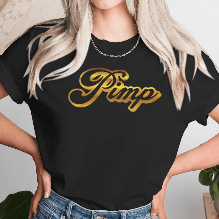 Pi Day Pimp Funny Math Teacher Student Gift Women T-Shirt Gifts for Women