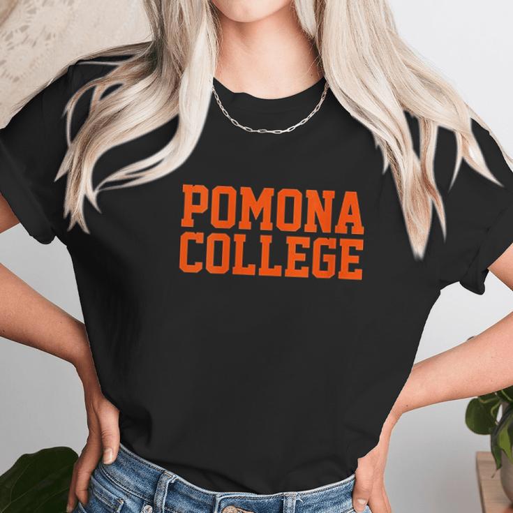 Womens Pomona College Sagehens Ncaa Women T-Shirt Gifts for Women