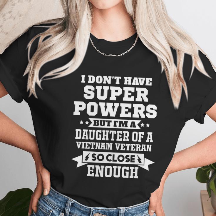 Proud Daughter Of A Vietnam Veteran Memorial Day Gift Graphic Design Printed Casual Daily Basic Women T-Shirt Gifts for Women