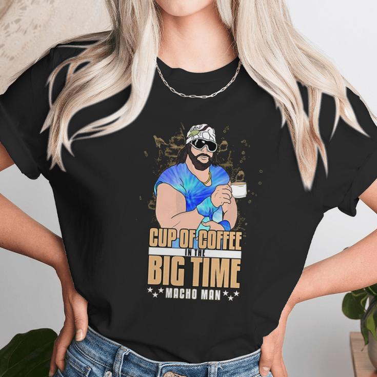 Randy Macho Man Savage Cup Of Coffee Women T-Shirt Gifts for Women