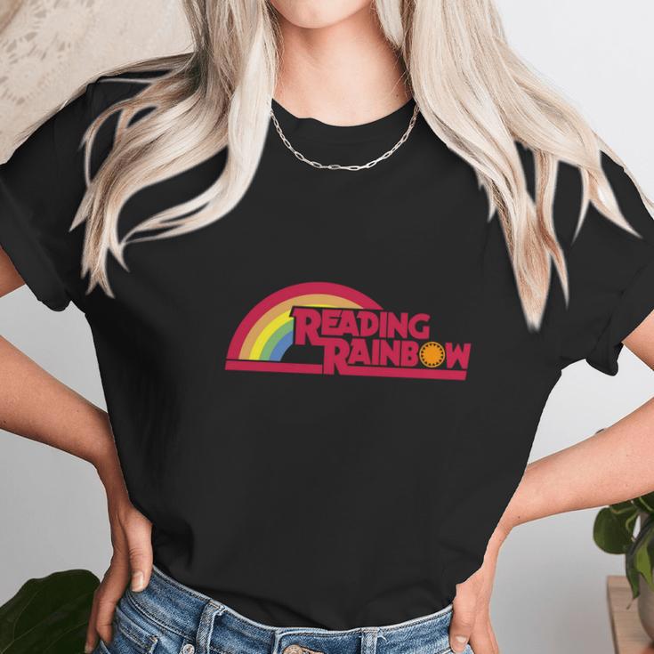 Reading Rainbow Women T-Shirt Gifts for Women