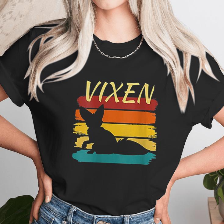 For Women Stag Vixen Women T-Shirt Gifts for Women