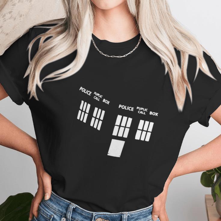 Tardis Womens Tshirts Women T-Shirt Gifts for Women