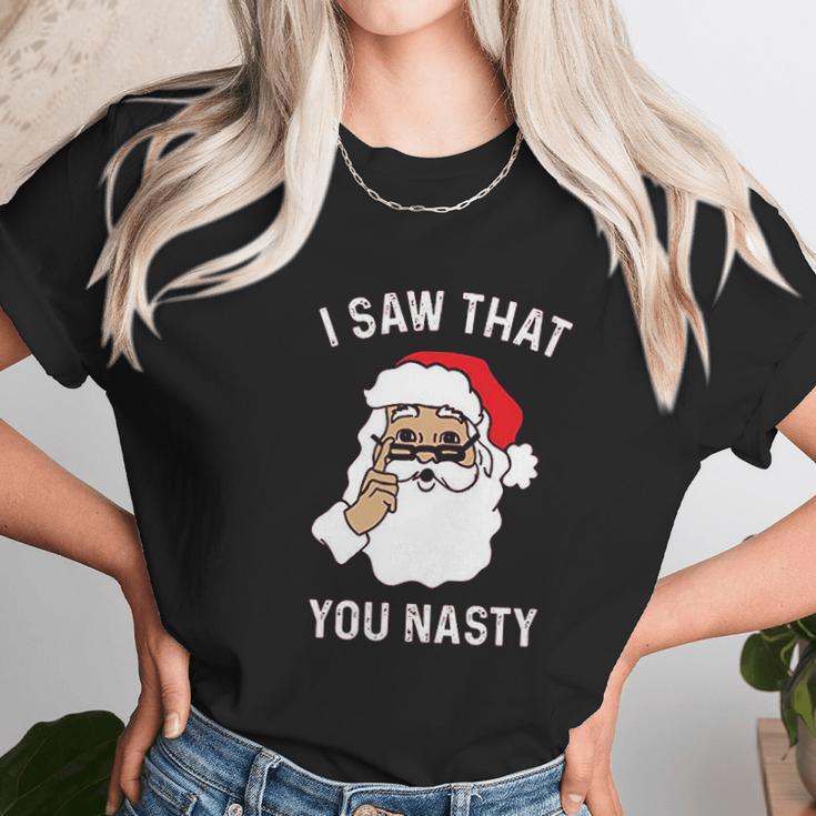 Tipsy Funny Christmas Festive Christmas Women T-Shirt Gifts for Women