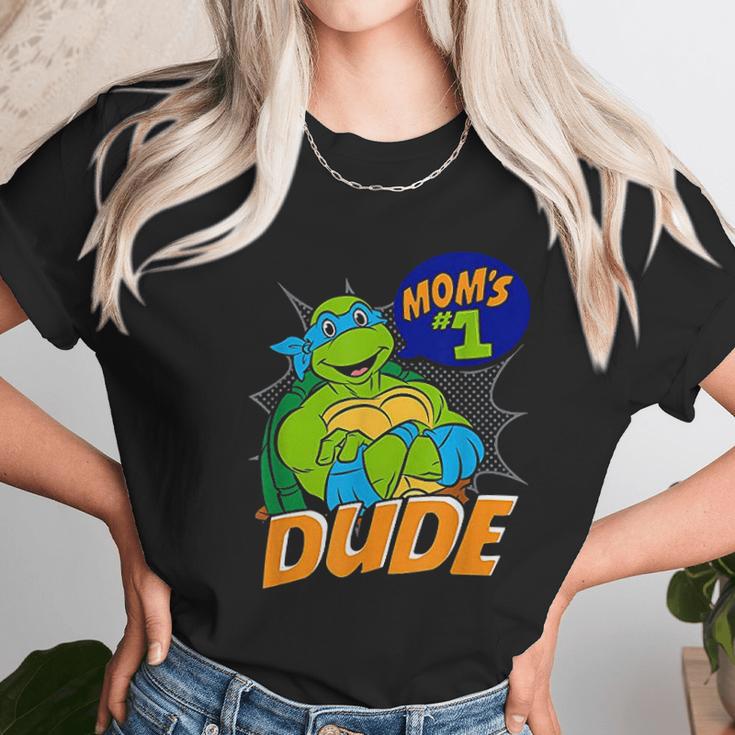 Tmnt Leonardo Moms Number 1 Women T-Shirt Gifts for Women