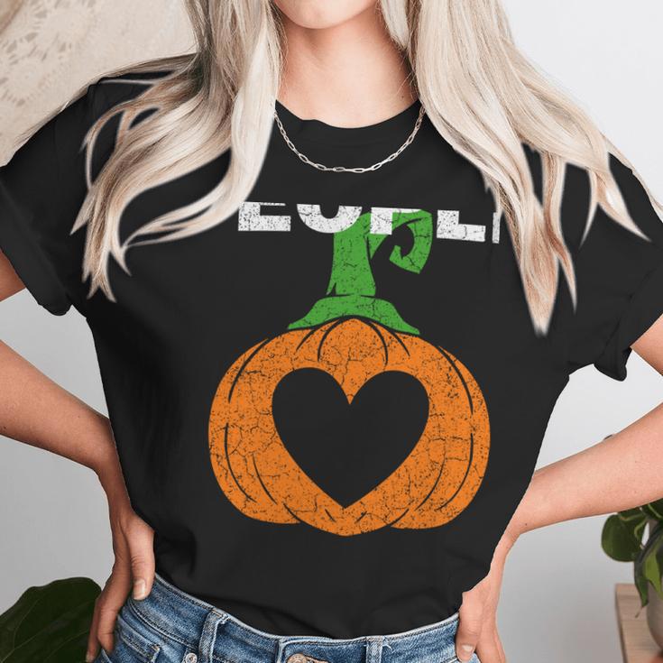 Trick Or Treat People With Kindness Cute Halloween Costume Sweatshirt Men Women T-Shirt Graphic Print Casual Unisex Tee Women T-Shirt Gifts for Women