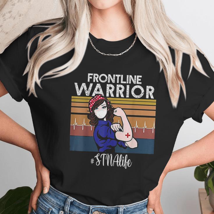 Vintage Frontline Warrior Stna Xmas Gift For Women Women T-Shirt Gifts for Women