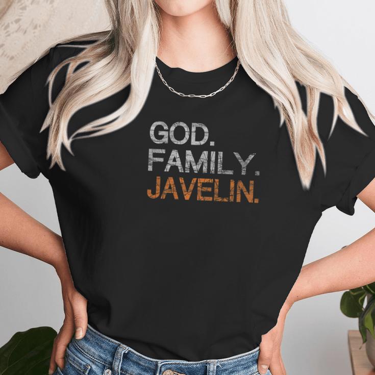 Vintage God Family Javelin Women T-Shirt Gifts for Women