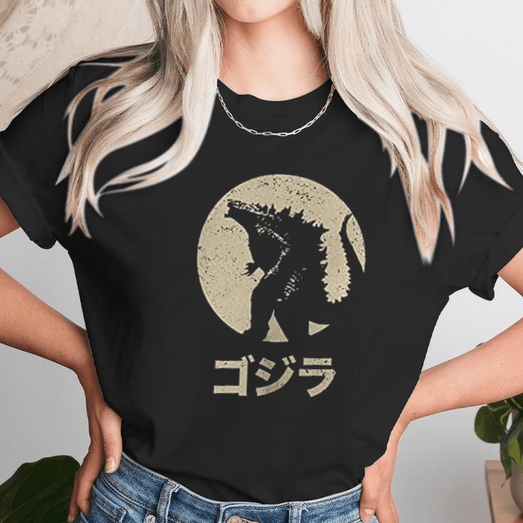 Vintage Godzilla Women T-Shirt Gifts for Women