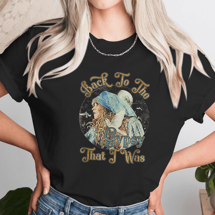 Vintage Stevie Nicks Gift Christmas Rock On 70S Fan Women T-Shirt Gifts for Women