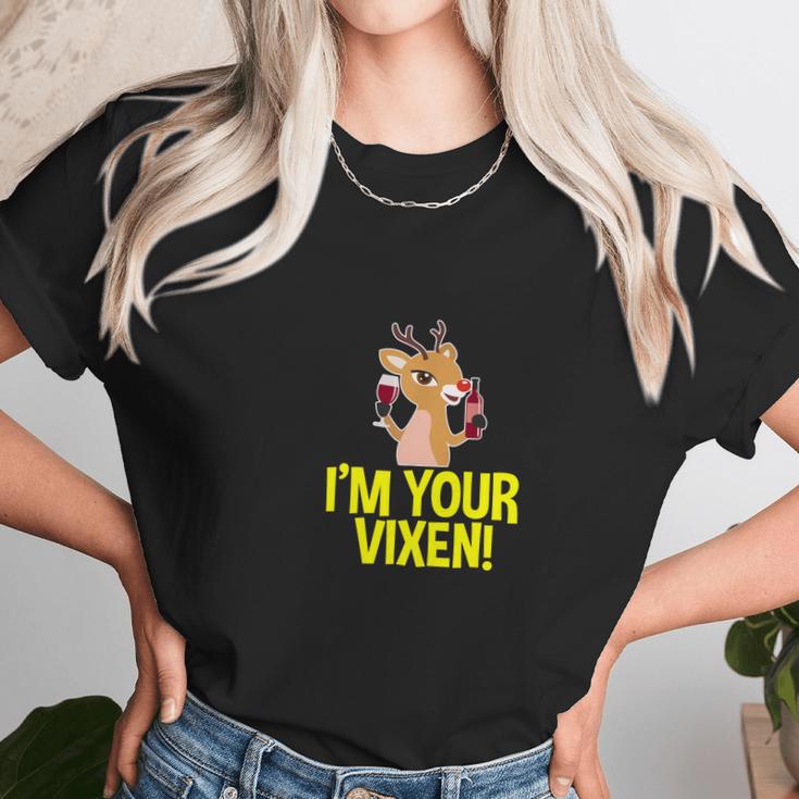 Im Your Vixen Reindeer Christmas Women T-Shirt Gifts for Women