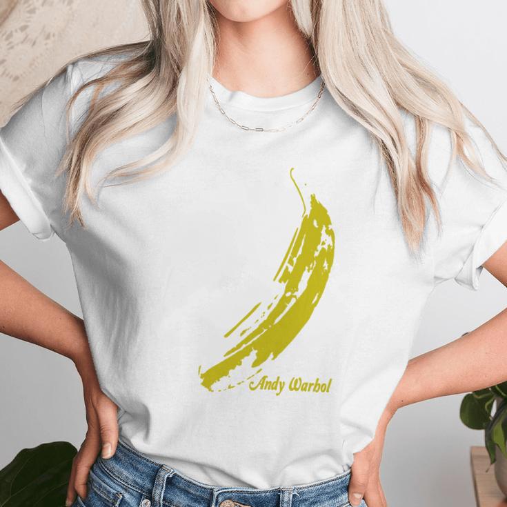 Andy Warhol Banana - Womens Bamboo Performance Tank By All Sport Women T-Shirt Gifts for Women