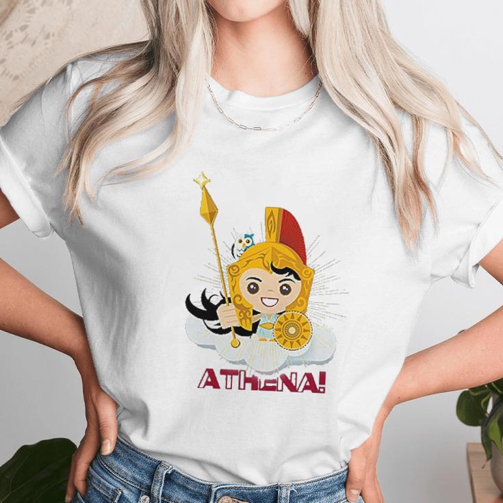 Athena Greek Mythology Goddess Women T-Shirt Gifts for Women