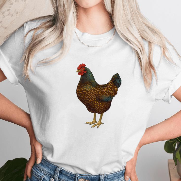 Barnevelder Hen Chicken Lover Women T-Shirt Gifts for Women