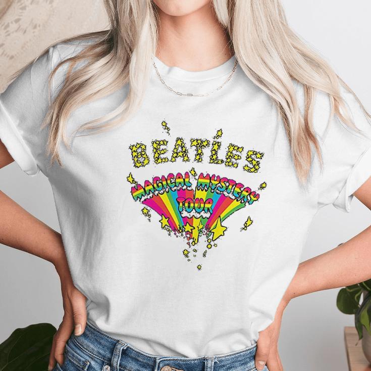 The Beatles Magical Mystery Tour Rainbow Women T-Shirt Gifts for Women