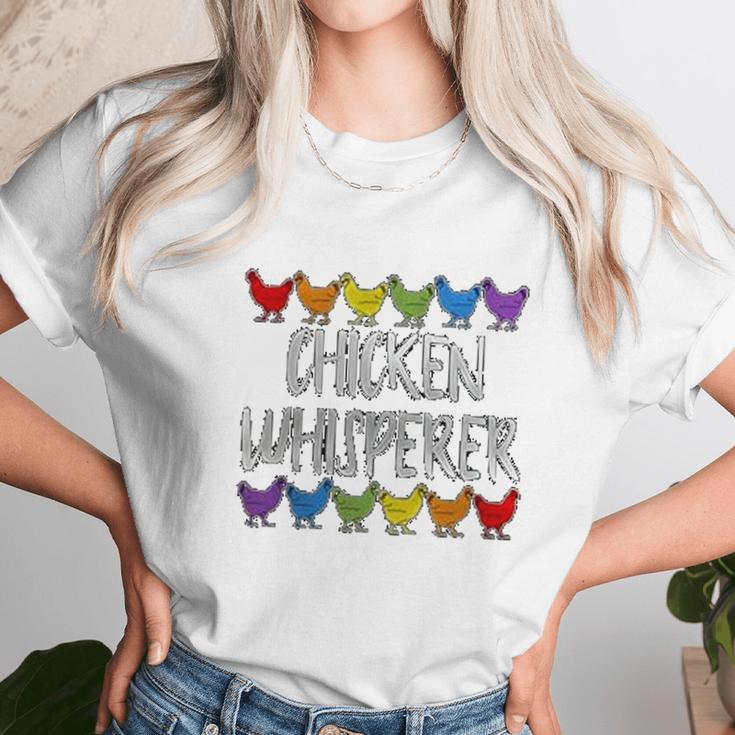 Chicken Whisperer Farrmer Women T-Shirt Gifts for Women