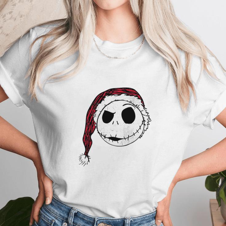 Disney Nightmare Before Christmas Snowflake Women T-Shirt Gifts for Women