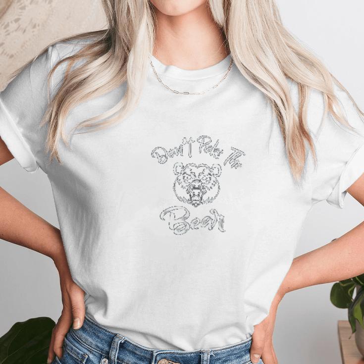 Dont Poke The Bear Grumpy Bear Mama Bear Women T-Shirt Gifts for Women