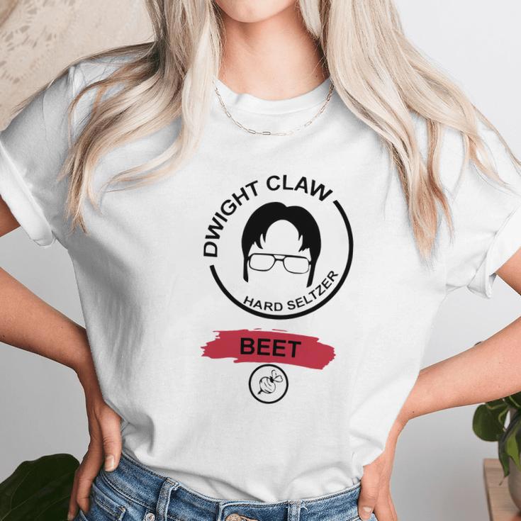 Dwight Claw Hard Seltzer Beet Shirt Women T-Shirt Gifts for Women