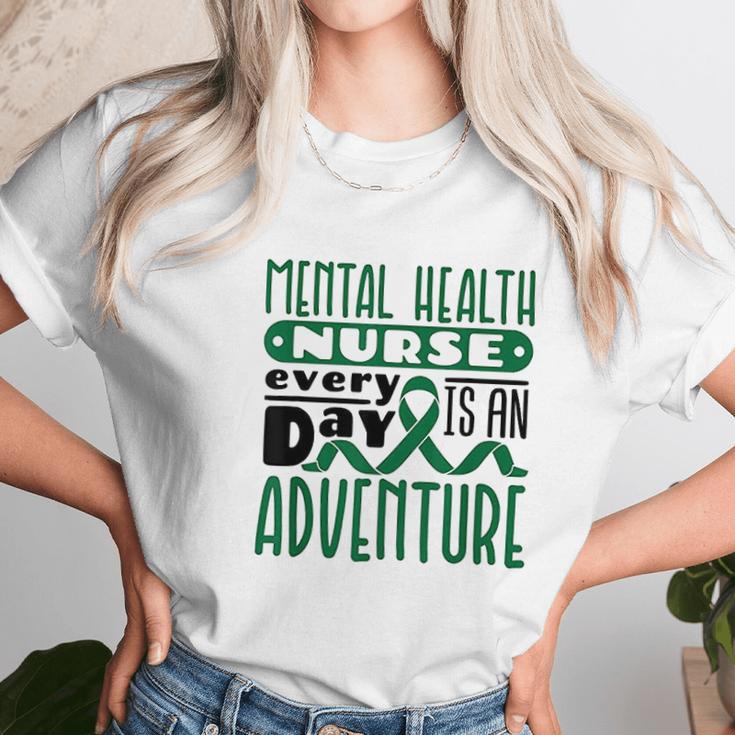 Every Day Is An Adventure Psych Mental Health Nurse Women T-Shirt Gifts for Women