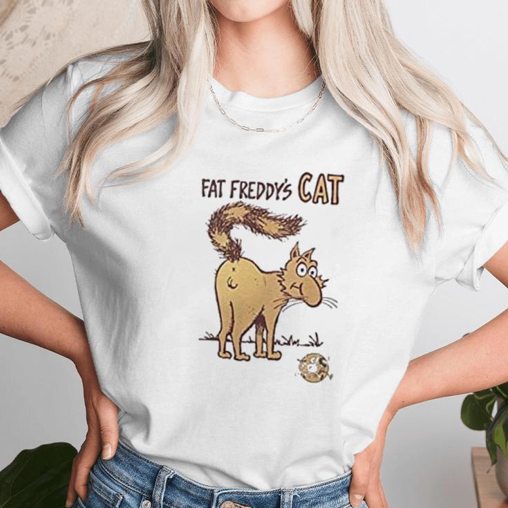 Fat Freddy S Cat Fabulous Men Women T-Shirt Graphic Print Casual Unisex Tee Women T-Shirt Gifts for Women