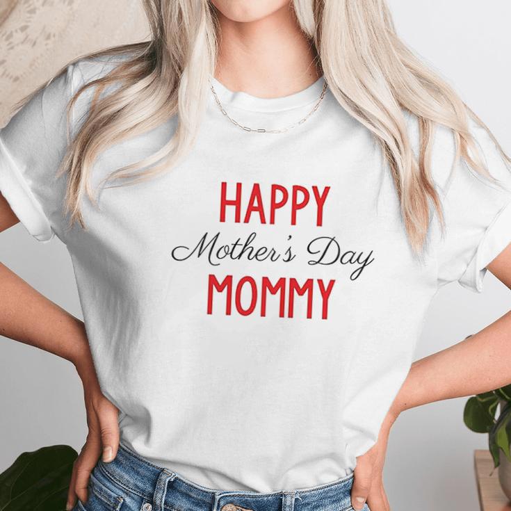 Happy Mothers Day Baby One Piece Happy Mothers Day Mommy Women T-Shirt Gifts for Women