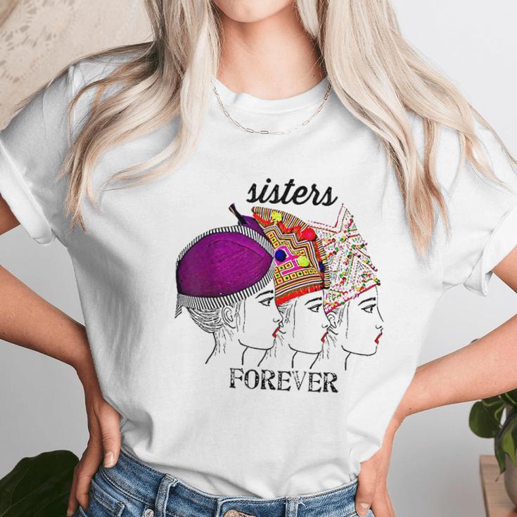 Hmong Sisters Forever Women T-Shirt Gifts for Women