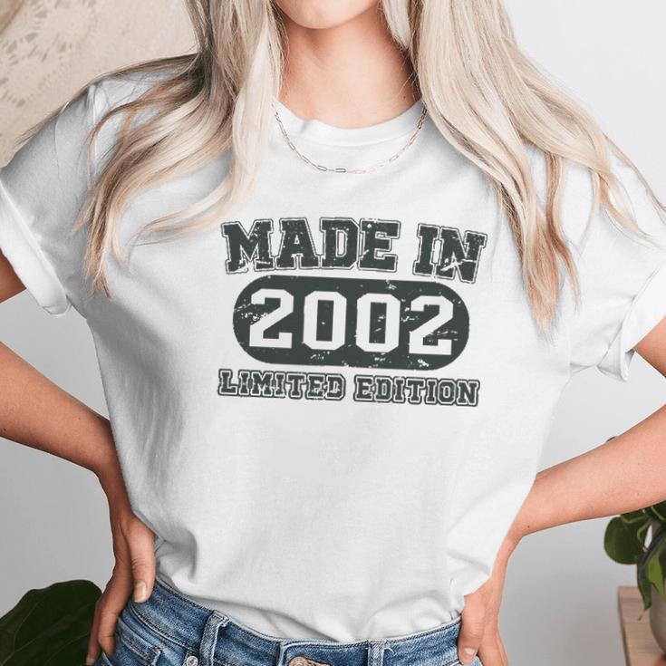 Made In 2002 Cool 20 Years Old Bday Men Women 20Th Birthday Women T-Shirt Gifts for Women