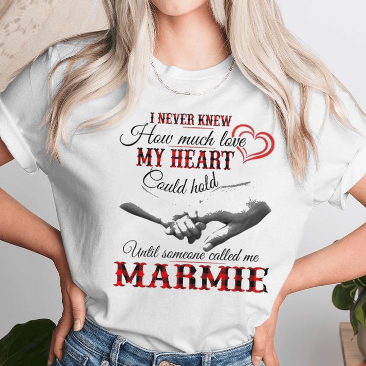 Marmie Grandma Gift Until Someone Called Me Marmie Women T-Shirt Gifts for Women