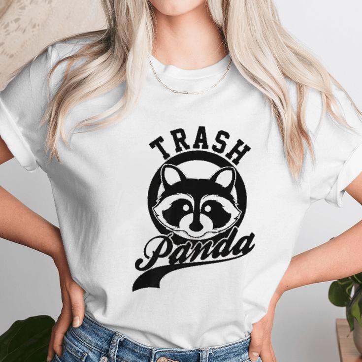 Save The Trash Pandas Funny Raccoon Animal Lover Funny Gift Women T-Shirt Gifts for Women