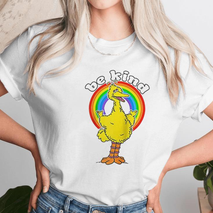 Sesame Street Big Bird Be Kind Women T-Shirt Gifts for Women