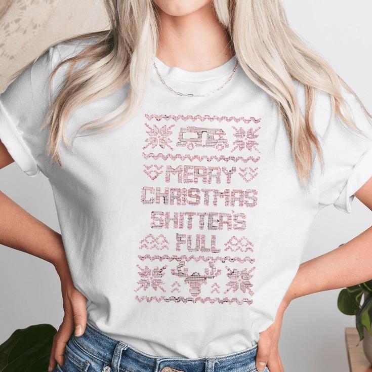 Shitter S Full Christmas CampingWomen T-Shirt Gifts for Women