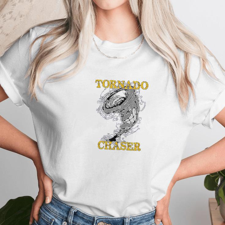 Tornado Chaser Storm Chaser Hunter Gift Men Kids Women Women T-Shirt Gifts for Women