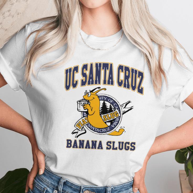 Uc Santa Cruz Banana Slug Women T-Shirt Gifts for Women