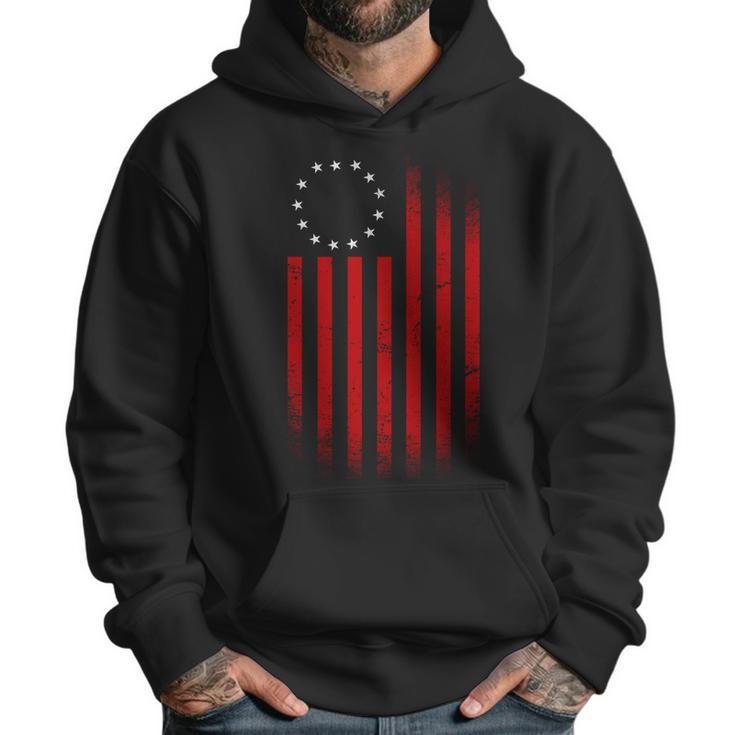 13 Colonies Betty Ross Vintage Flag Men Hoodie