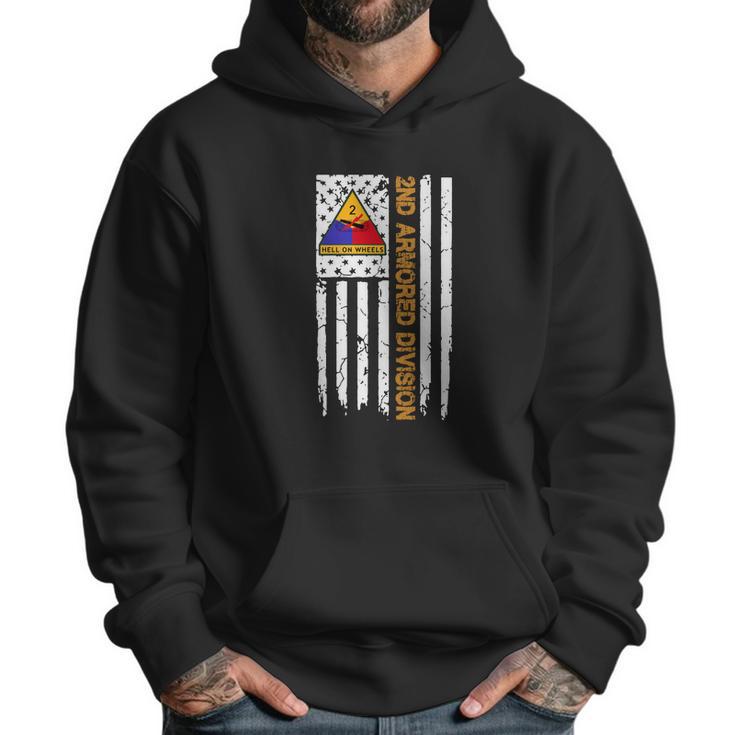 2Nd Armored Division American Flag Tshirt Men Hoodie