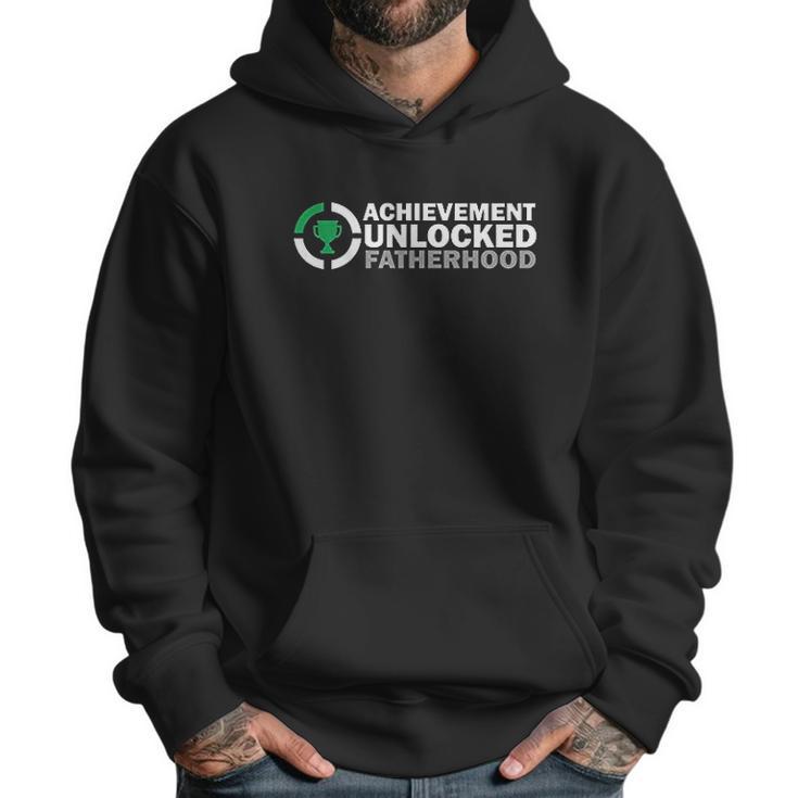 Achievement Unlocked Fatherhood And New Character Created Men Hoodie