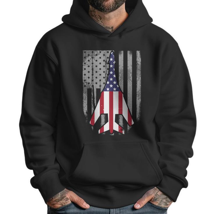 Air Force Supersonic Bgreat Gift1 Bomber Jet American Flag Squadron Gift Men Hoodie